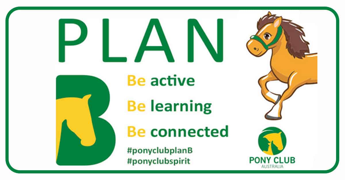 Pony Club Australia Launches Plan B