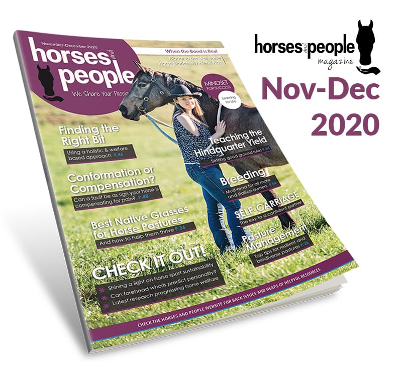 The November-December 2020 Horses and People Magazine