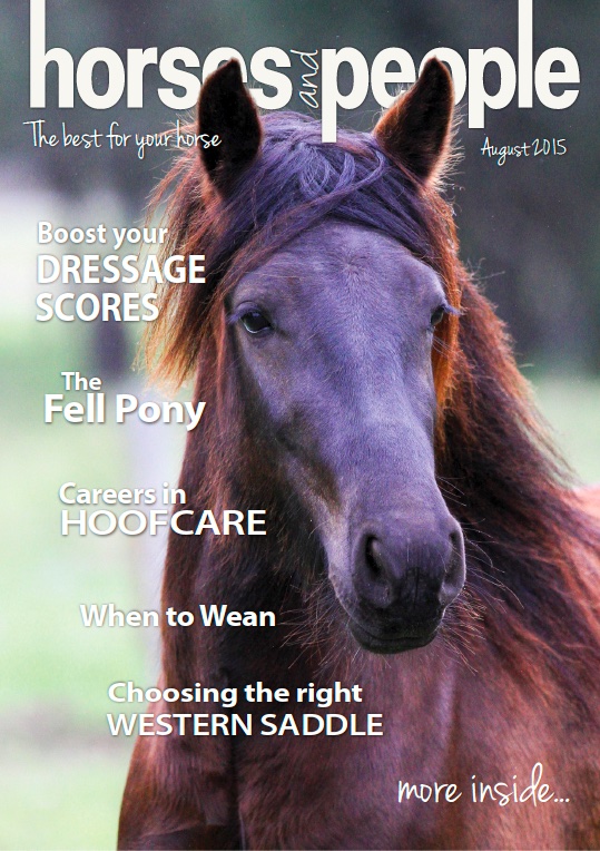 Horses and People April 2018 Magazine cover
