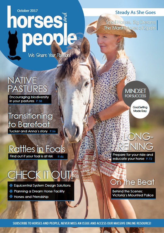 Horses and People April 2018 Magazine cover