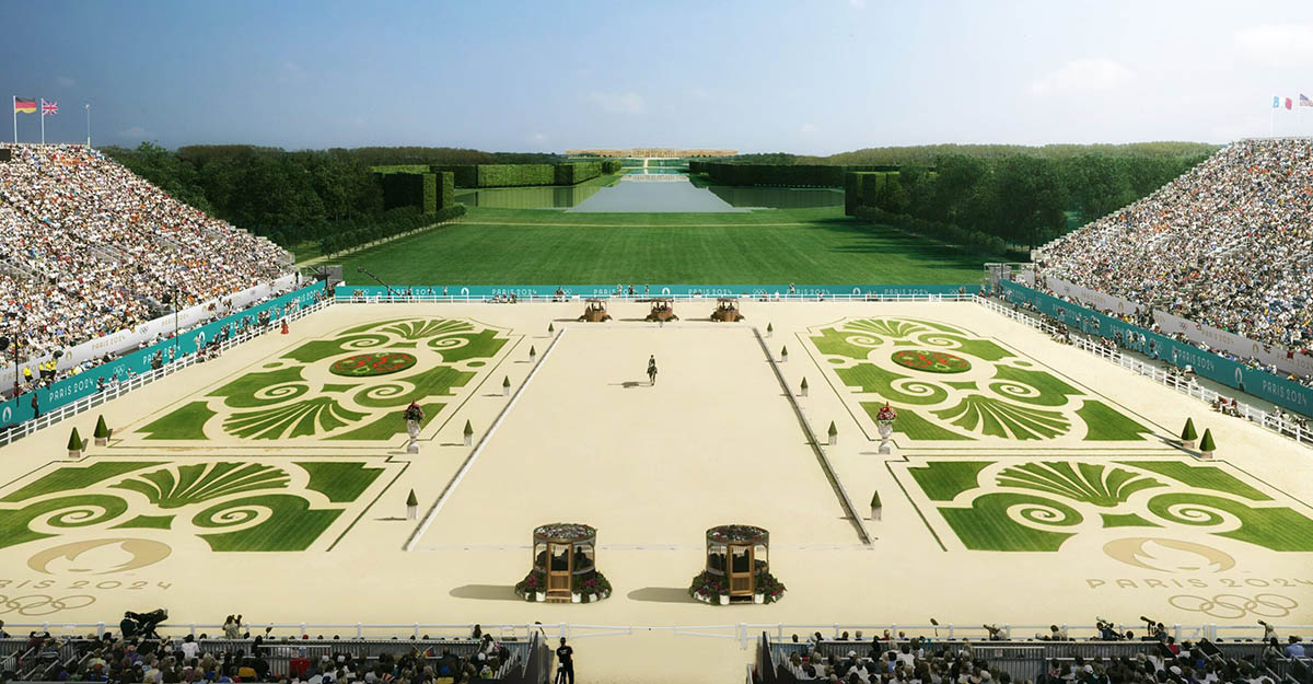 Versailles is the equestrian venue for Paris 2024 Olympic Games
