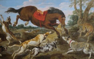 When Dogs Meet Horses in Art